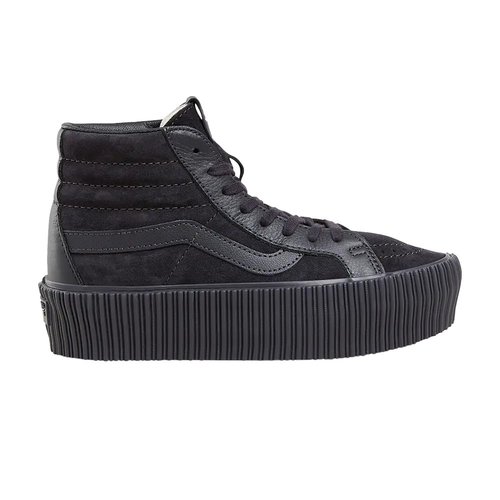 Vans Premium Sk8-Hi 38 Reissue Platform - Suede/Leather Onyx - VN000CNF158