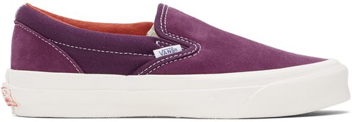 Vans Purple OG Classic Slip-On LX - Grape Juice - VN0A45JK20B