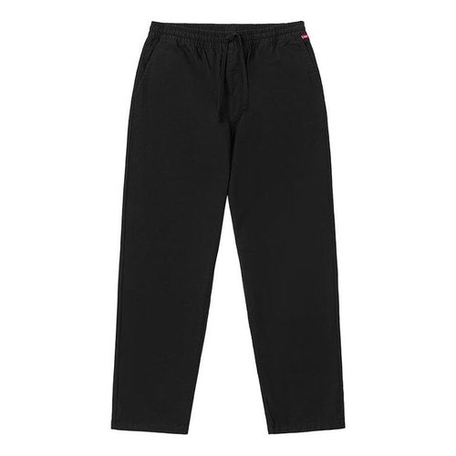Vans Range Baggy Tapered Elastic Waist Trousers - Black - VN00000DBLK