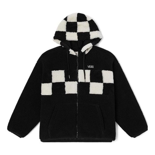 Vans Retro Checkerboard Jacket - Black/White - VN00090ZBLK