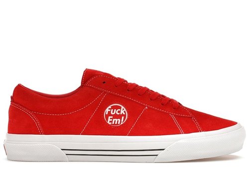 Vans Sid Supreme Fuck Em - Red/White