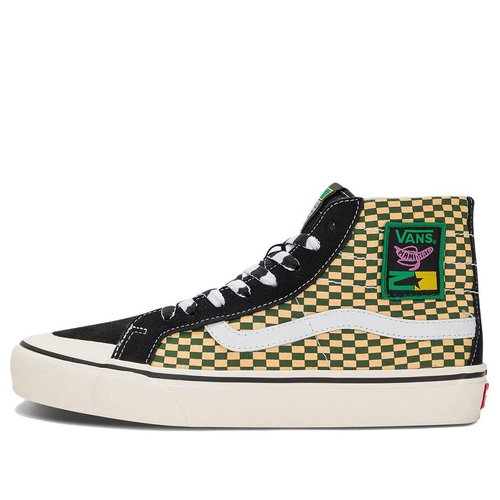 Mami Wata x Vans Sk8-Hi 138 Decon VR3 SF - Black/Yellow/Green - VN0A4BX7CRM