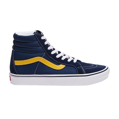 Vans Sk8-Hi ComfyCush - Dress Blues/Gibraltar Sea/Sulphur - VN0A3WMCVX4