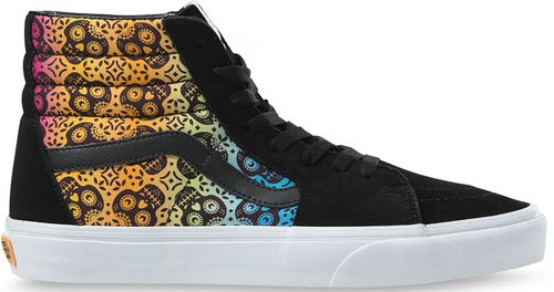 Vans Sk8Hi Dia De Los Muertos 2020 - Black/True White