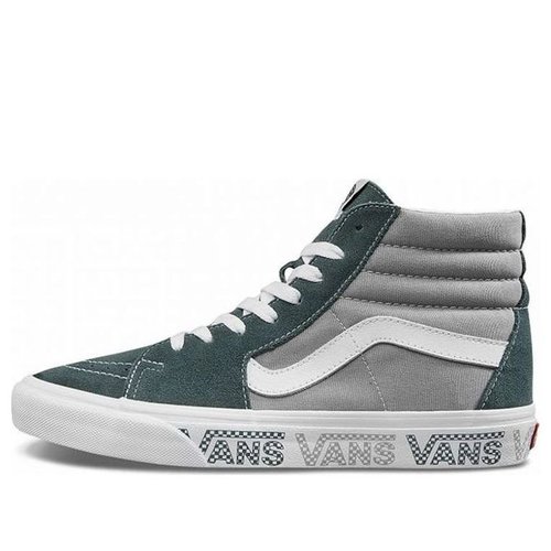 Vans Sk8-Hi GREY GRENN - Grey/Green - VN0A4BV6X0P