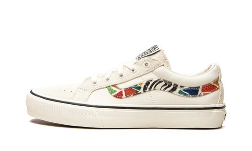 Vans Sk8-Low - White/Red/Green - VN0A4UWIA61