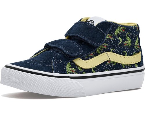 Vans SK8-Mid Reissue V - Glow Croc Navy/Yellow - VN000CZ7YY01