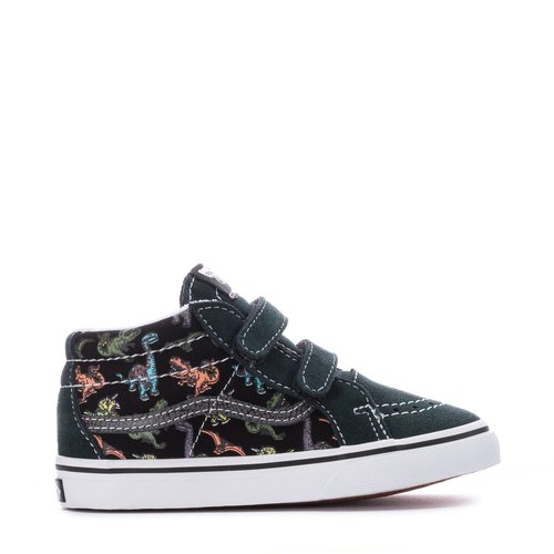 Vans Sk8-Mid Reissue V - Glow Dino Multi/True White - VN000CQ0BS5