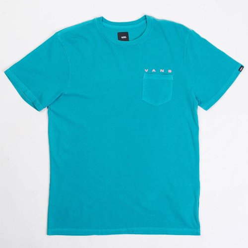 Vans Sky Eye Pocket Tee blue tile - Blue/Tile - VN06U7CE5