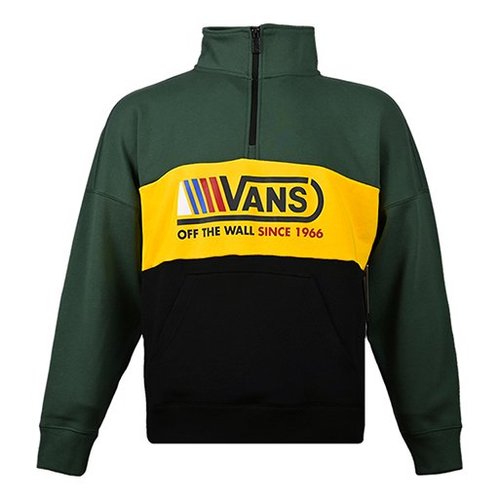 Vans Stitching Pullover Sweater - Green - VN0A4UROEEI
