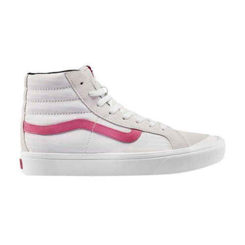 Vans Style 138 LX ComfyCush High | White | Size 7 - Red - VN0A4BTKVX9