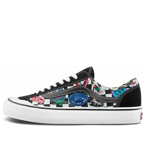 Vans Style 36 Colour printing Black MULTI-COLOR - Multi-Color - VN0A3MVL3P0