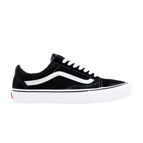 Supreme x Vans Old Skool Pro Iridescent - Black/White - VN000ZD4JHX