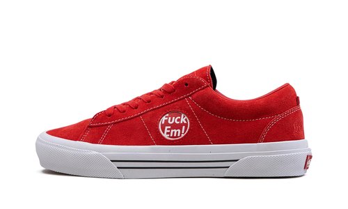 Supreme x Vans Skate Sid 'Fck 'Em Pack' - Red/White - VN000MQ8CJH