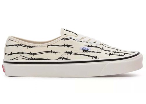 Vans UA Authentic 44 DX Anaheim Factory Barbed Wire - White/Black/Og Barbed Wire - VN0A5KX4AXF