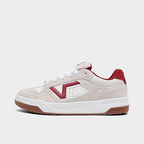 Vans Upland Casual - White/Sun-Dried Tomato Red - 00D6FSQ5-601