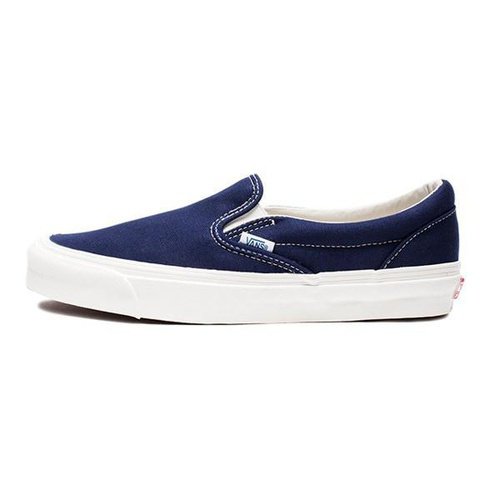 vans slip on peacoat