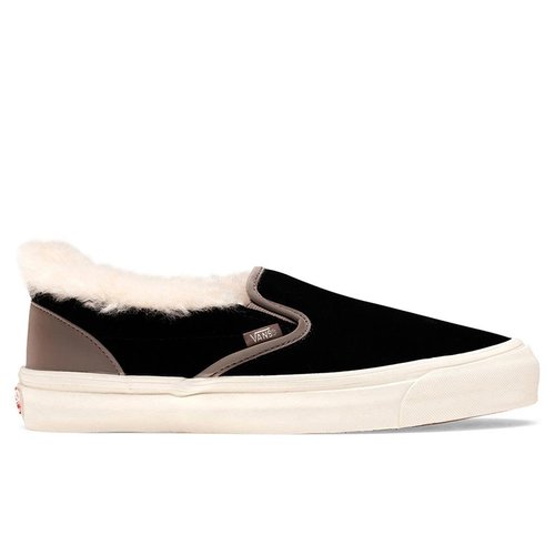 Vans OG Classic Slip-On LX - Black / Pine Bark - VN0A45JKTIV