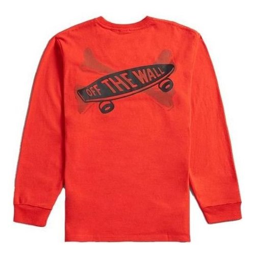 Vans Vault x WTAPS Long Sleeve T-Shirt - Orange/Black - VN0A4TRCZXT1