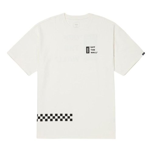 Vans Workwear Logo T-Shirt - White/Black - VN000GQCFS8