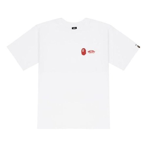 Vans X BAPE Sk8-Hi T-Shirt - White - VN0A7XQ9448
