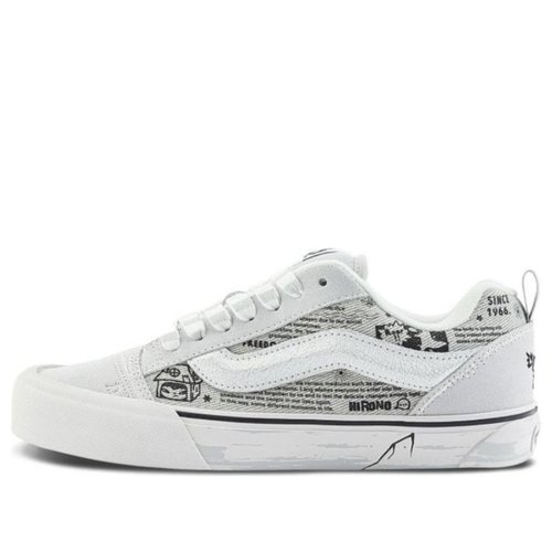 Vans x HIRONO Knu Skool - White/Black - VN000CS0BHD