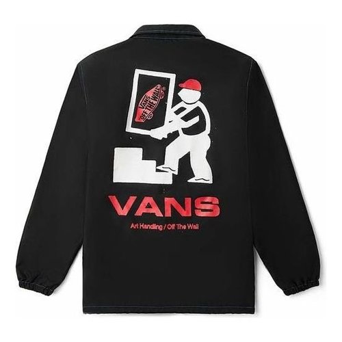 Vans x Kazuki Hoodie - Black/White/Red - VN0A5H6KDNV