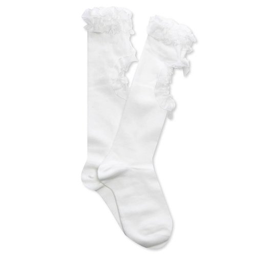 Vans x Metagirl Ruffle Knee High Sock - White - VN000SUVWHT1