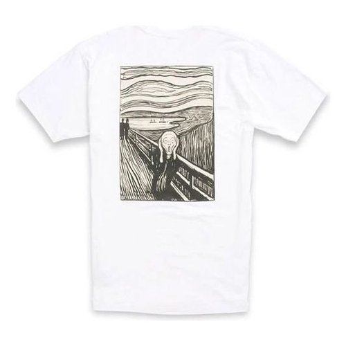 Vans x MoMA Munch T-shirt - White - VN0A4RP61UB