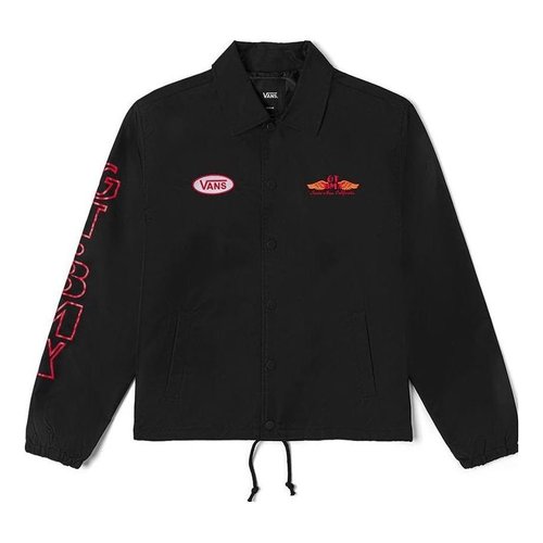 Vans x Our Legends Coaches Jacket - Black - VN0008FHBLK