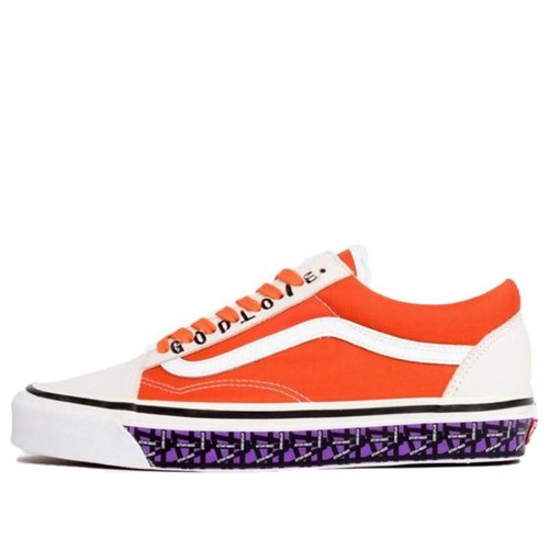 Vans x Patta Old Skool 36 DX - True White/Flame - VN0A38G2TEQ