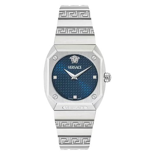 Versace Antares Quartz Dial Ladies Watch VE9E00324 - Blue/Silver Tone - VE9E003-4 DIA_ETER