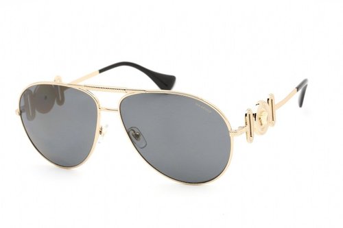 Versace Aviator Sunglasses - Gold (Ve2249/100281)
