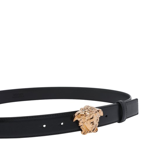 Versace Belts Black Calf Leather - 1020766-DVTP1_1B00V