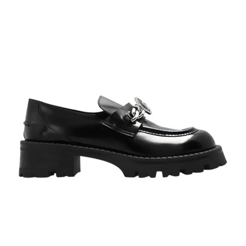 Versace Calf Leather Loafers - 1017044 1A08773 1B00P