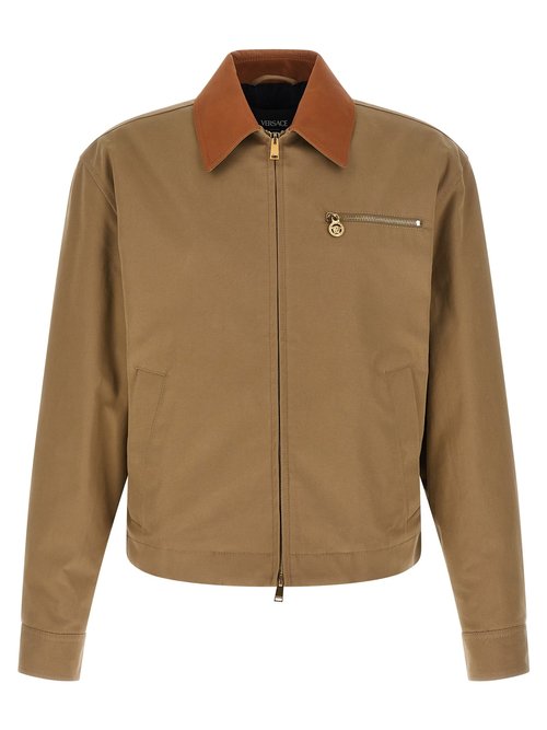 Versace Canvas Jacket - 1022244-A1680_1KM00