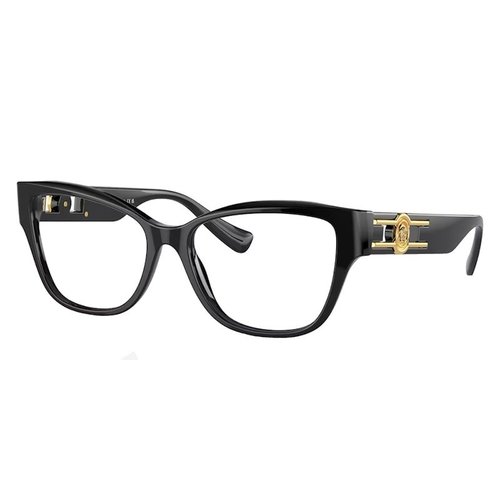 Versace CatEye Frame Sunglasses - Black (Ve_3347_Gb1_52Mm)