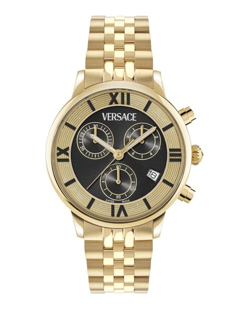 Versace Classic Round Chrono Bracelet Watch VEKFA0725 - Stainless Steel
