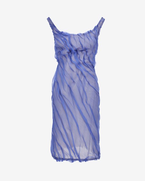 Versace Cocktail Dress - Blue/Grey - 1024541-1A15209-2U1J