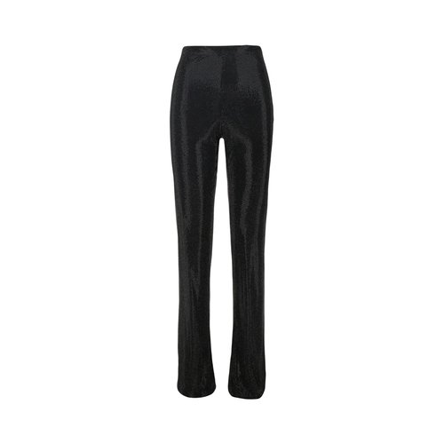 Versace Crystal Embellished Flare Pants - A85659 A227759 A1008