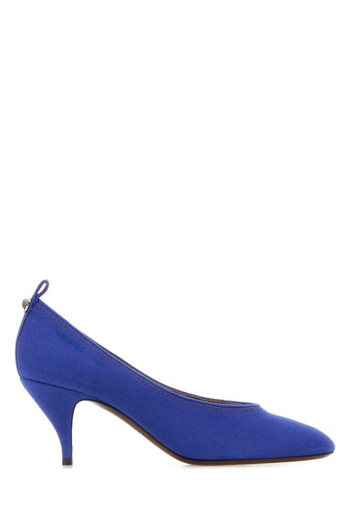 Versace Denim Pumps Palegreen Scarpe Con Tacco - 1024439-A17710_1DB1K