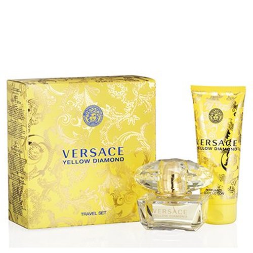 Versace Diamond by Versace Travel Set - Yellow - 8011003804627 6.0000X6.0000X3.0000