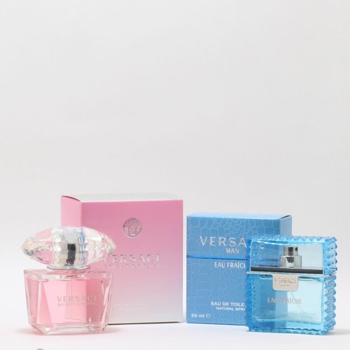 Versace Duo Gift Set Fragrances 746480092462 - 746480092462