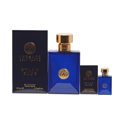 Versace Dylan Pour Homme Gift Set Fragrances 746480192681 - Black/Blue/Purple - 746480192681