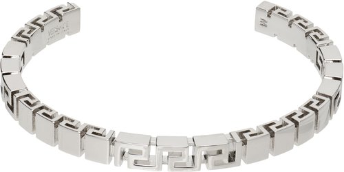 Versace Greca Cuff Bracelet - J-Palladium - 1022283-1A006_03030