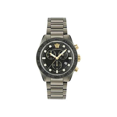 Versace Greca Dome Chrono Bracelet Watch - VE6K00623