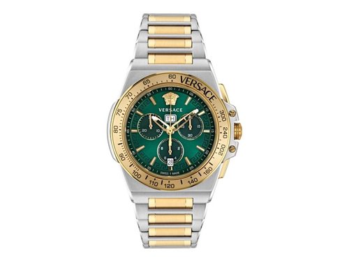 Versace Greca Extreme Chrono Bracelet VE7H00523 Watch - Stainless Steel
