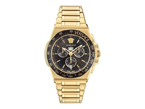 Versace Greca Extreme Chrono Bracelet VE7H00623 Watch - Stainless Steel