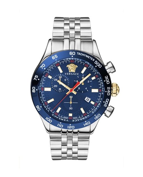 Versace Hellenyium Chrono Bracelet VE2U01024 Watch - Stainless Steel