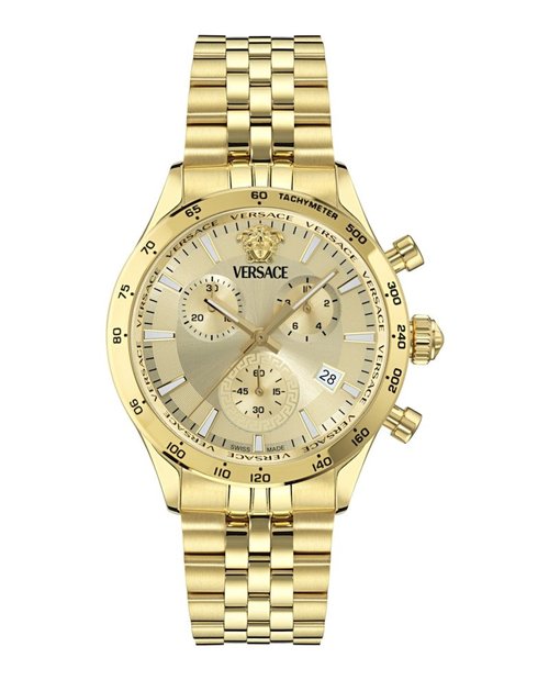 Versace Hellenyium Chrono Petite Bracelet VECFA0424 Watch - Stainless Steel
